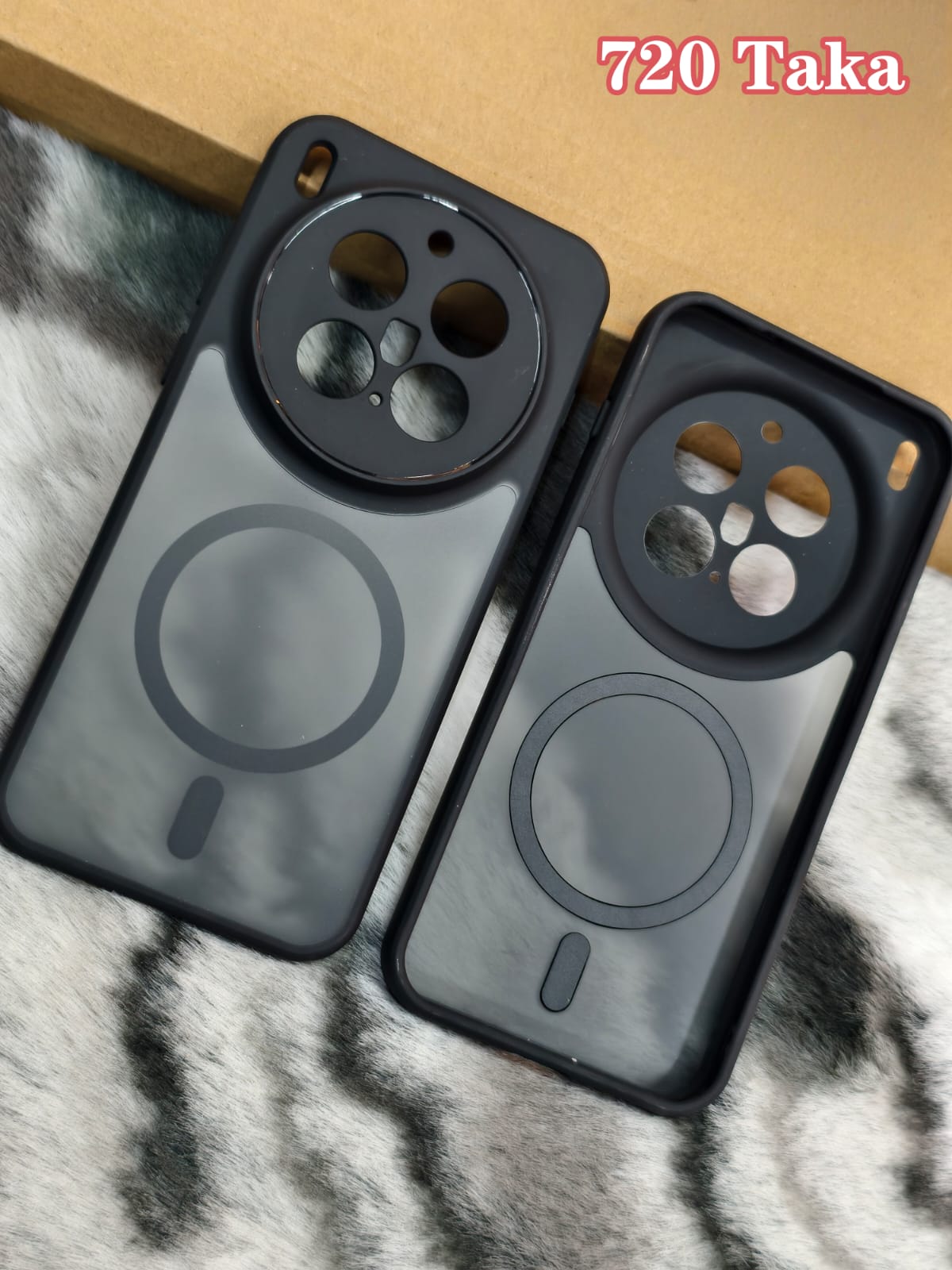 Vivo X300 Pro Semi Transparent Magnetic Case